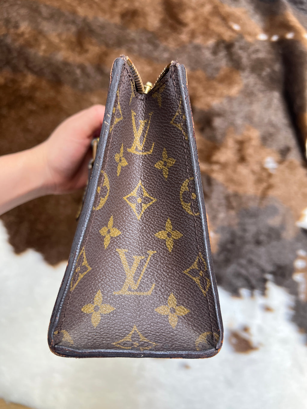 Louis Vuitton Monogram Sac Triangle Bag