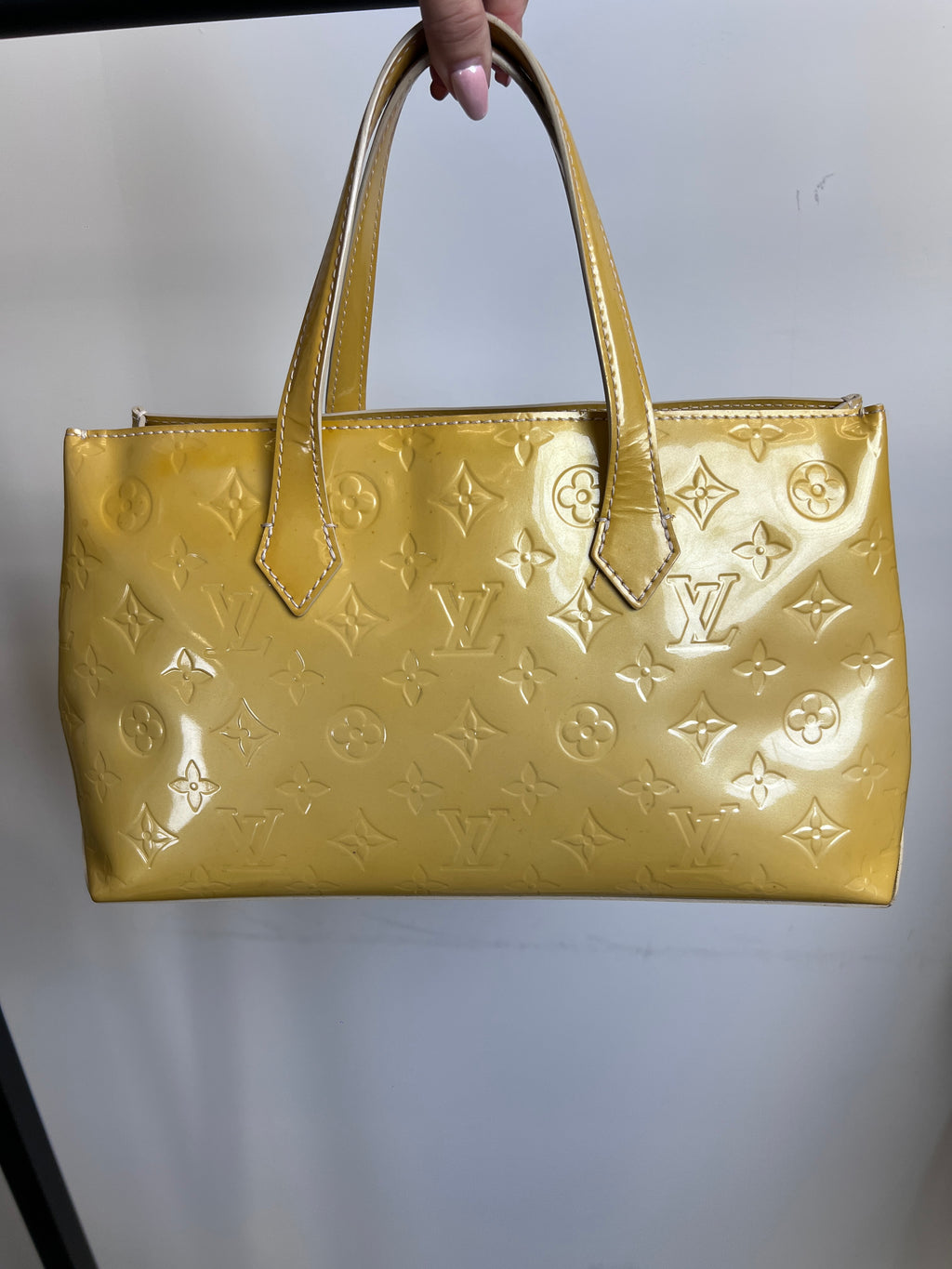 Louis Vuitton Vintage Vernis Wilshire PM Patent Leather Bag