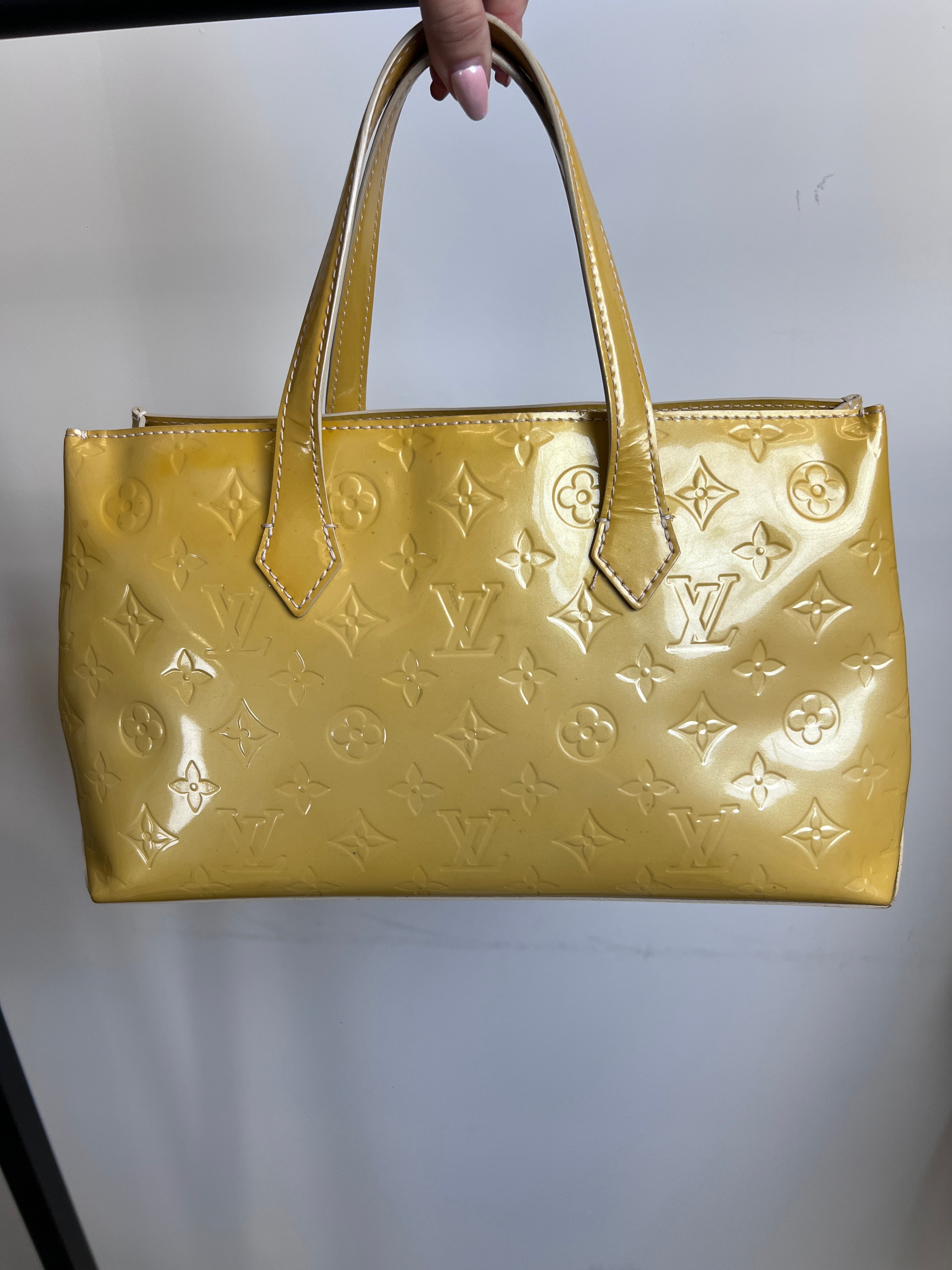 Louis Vuitton Vintage Vernis Wilshire PM Patent Leather Bag