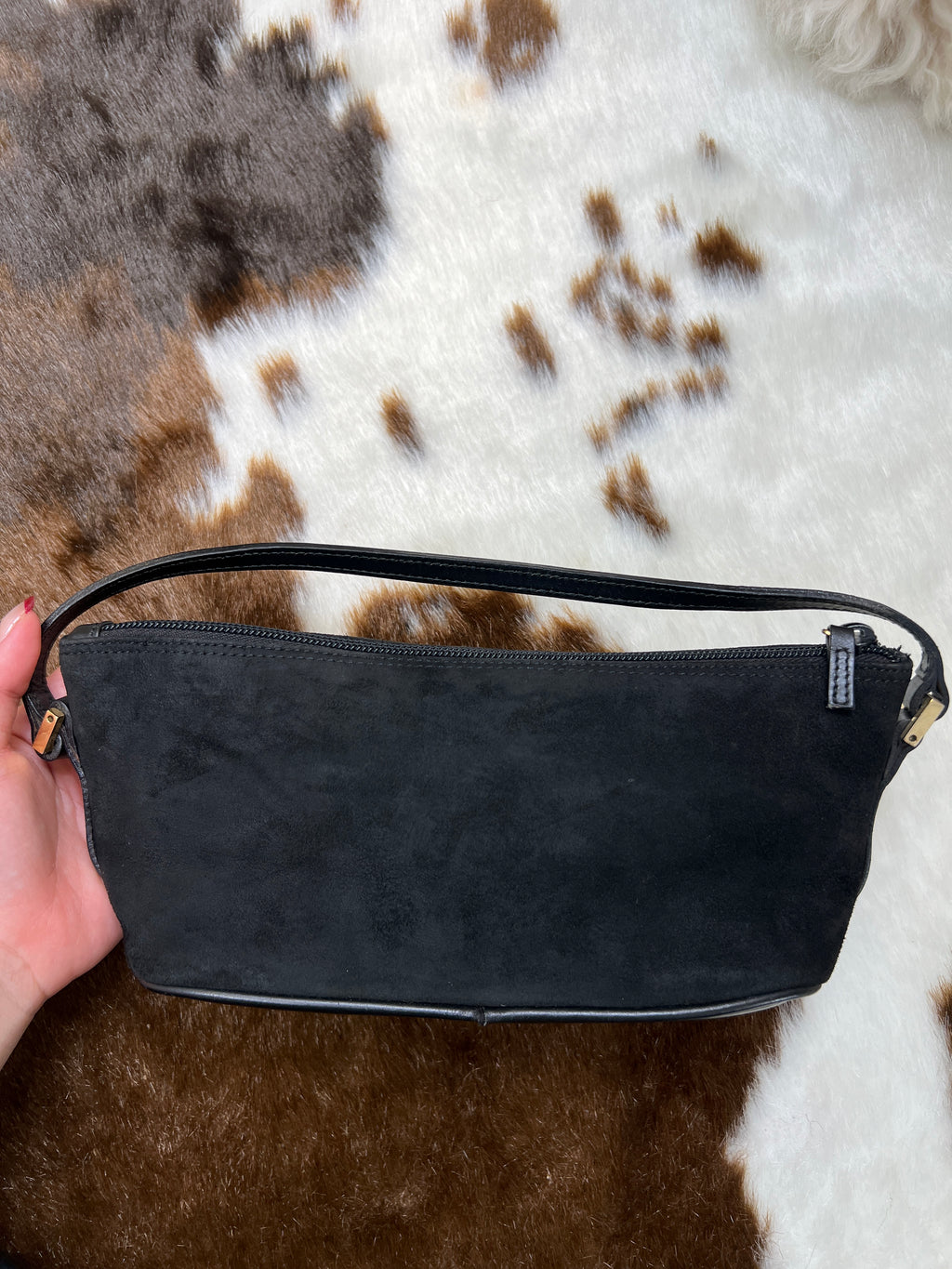 Gucci Suede Mini Shoulder Bag