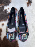 Fendi FF Monogram Multicolo Ballet Flats EU37.5