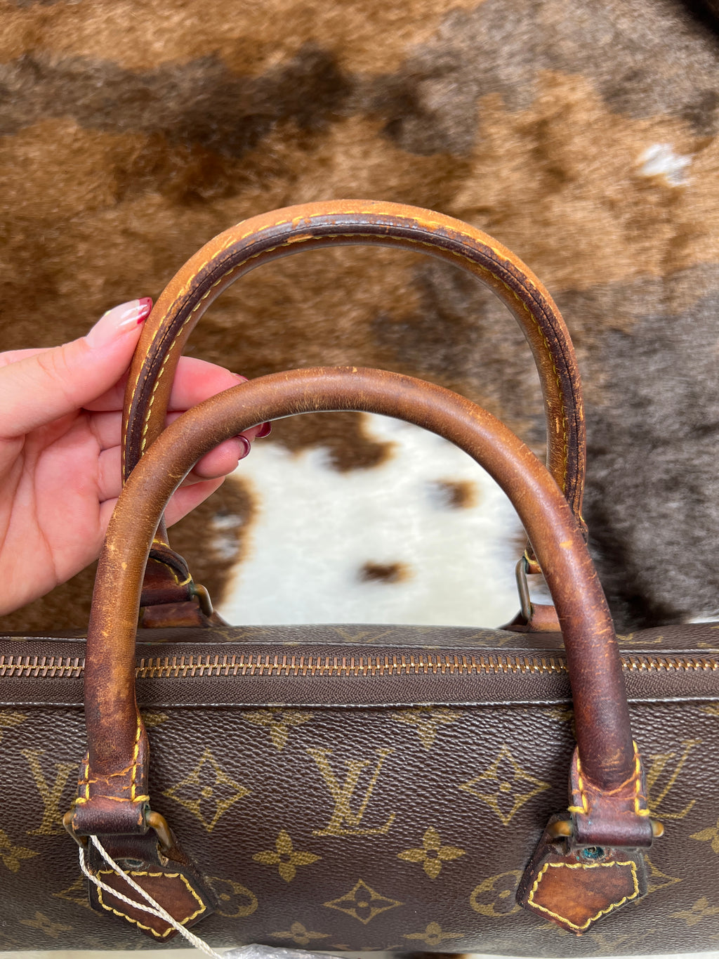 Louis Vuitton Monogram Sac Triangle Bag