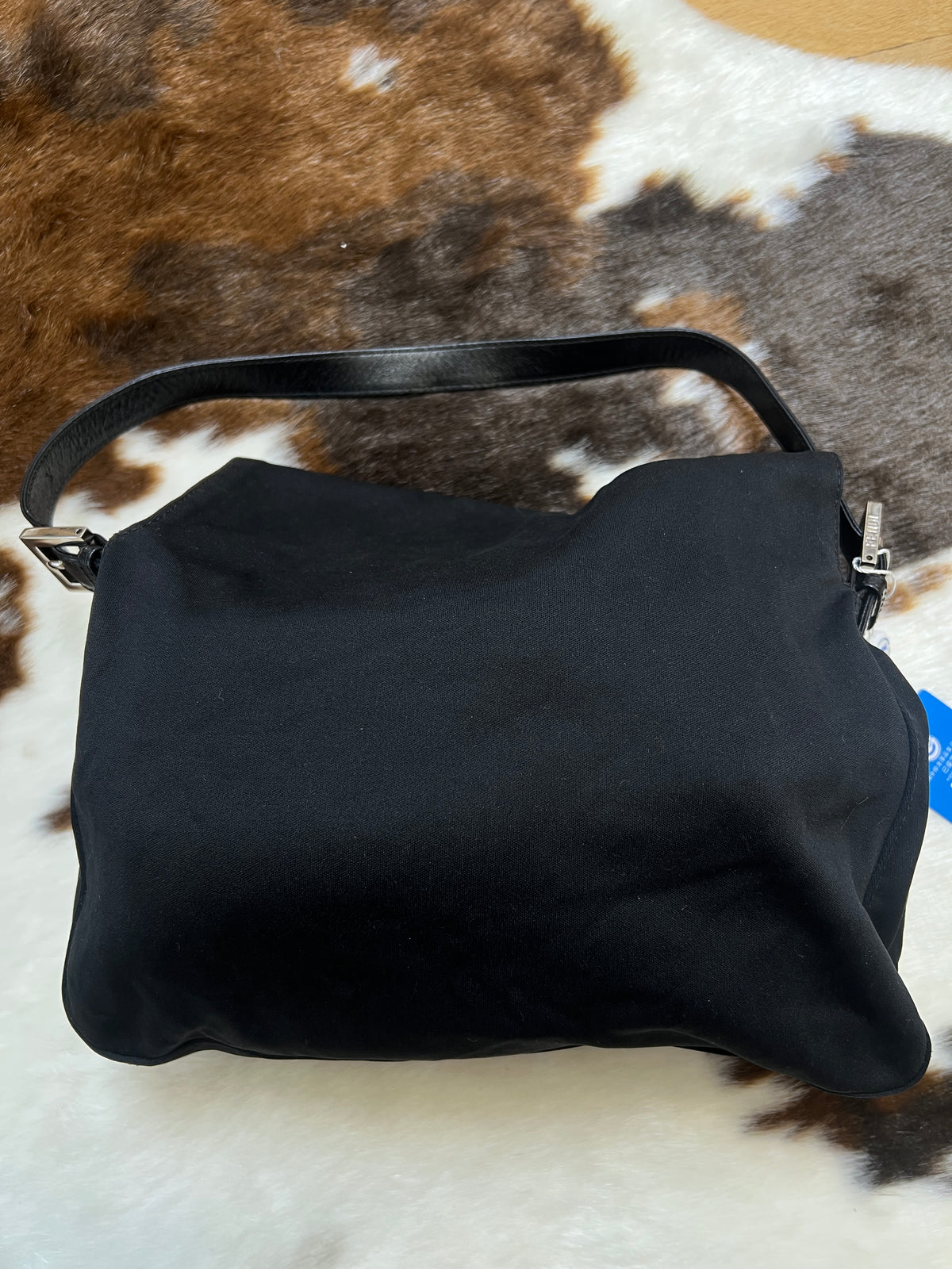 Fendi Black Baguette Shoulder Bag