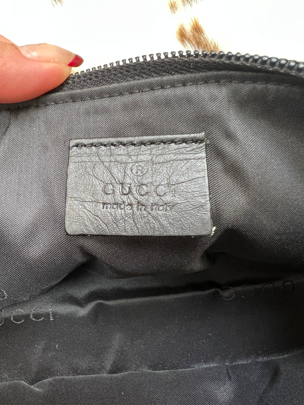 Gucci Suede Mini Shoulder Bag