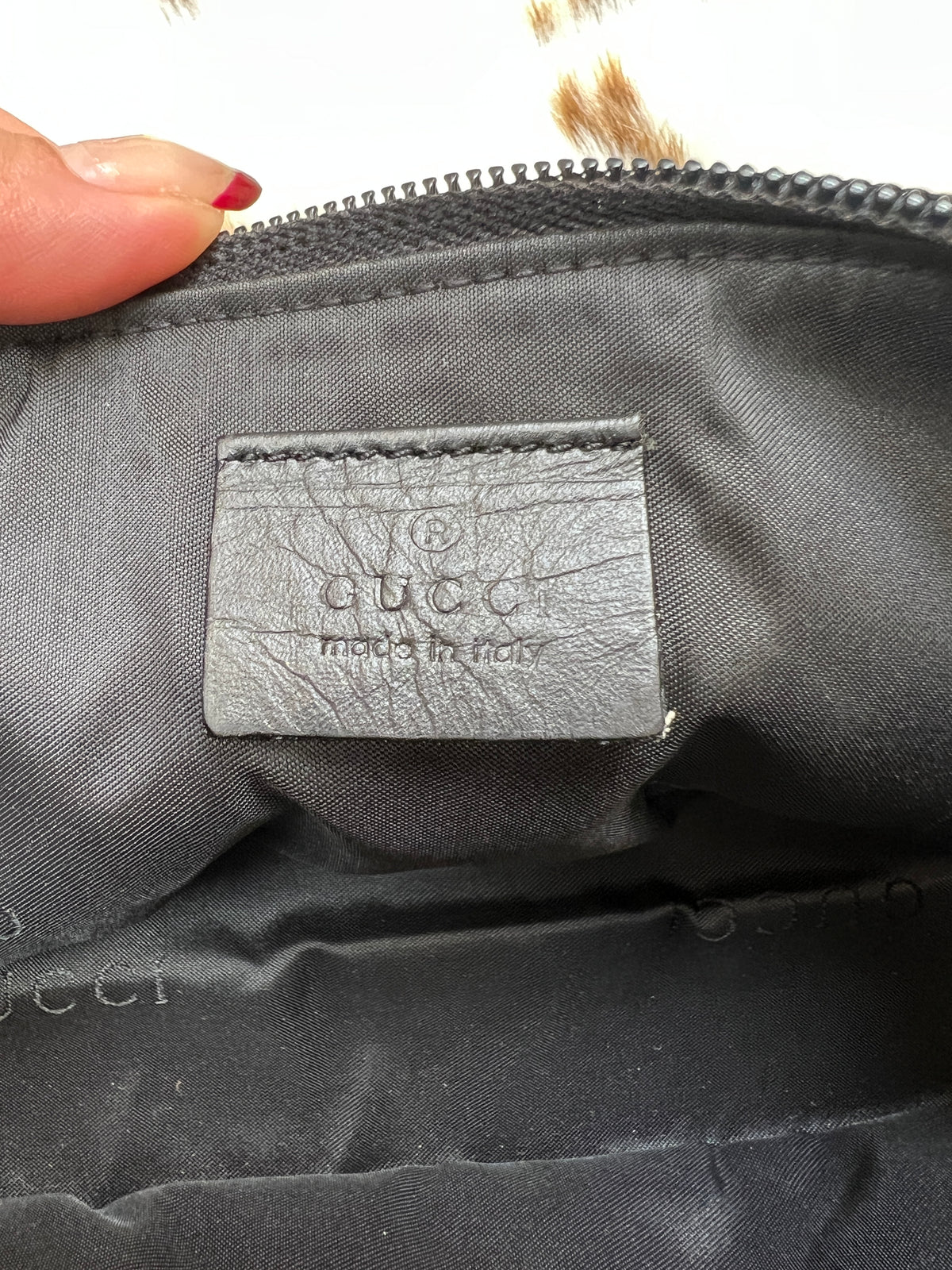 Gucci Suede Mini Shoulder Bag