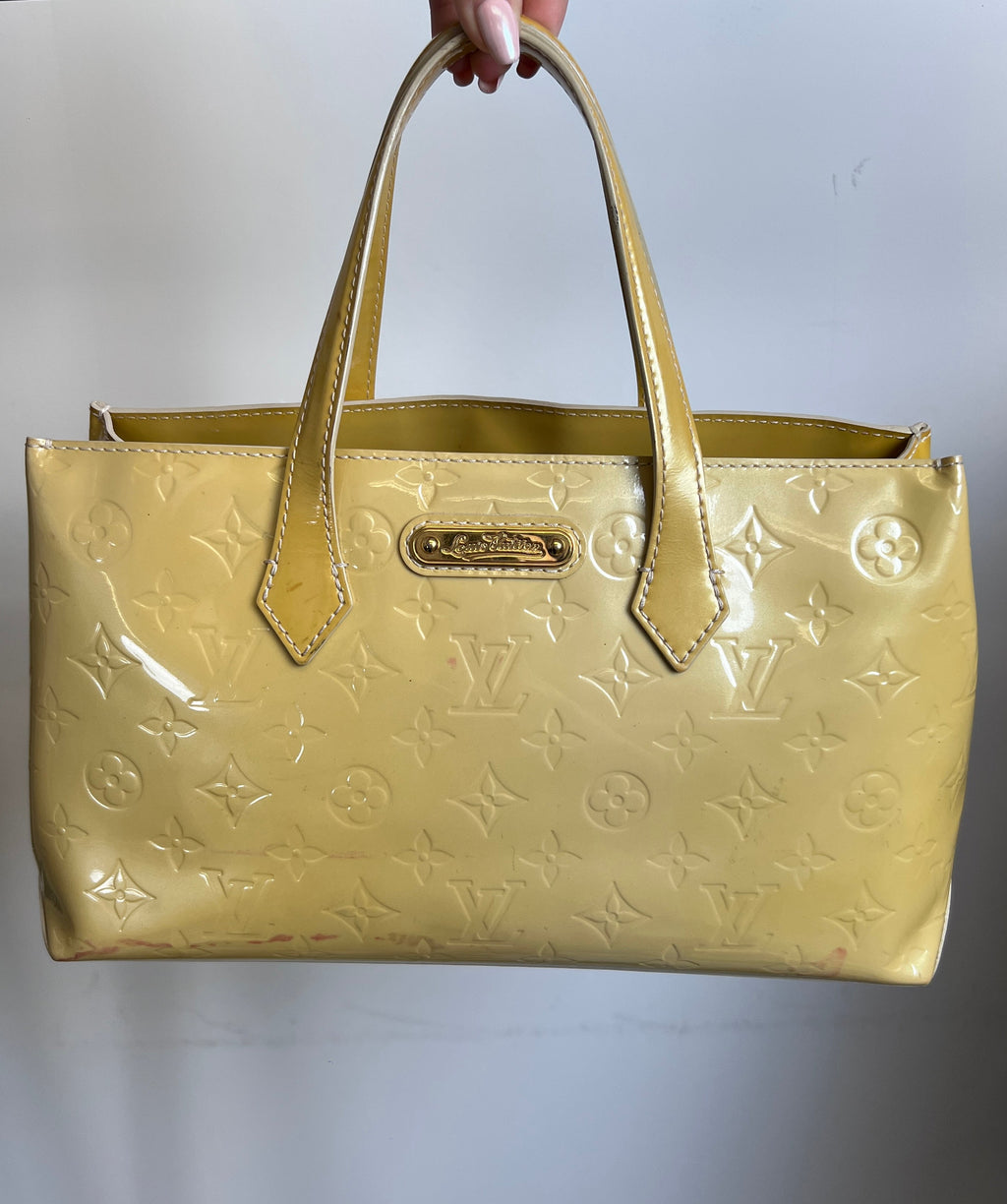 Louis Vuitton Vintage Vernis Wilshire PM Patent Leather Bag