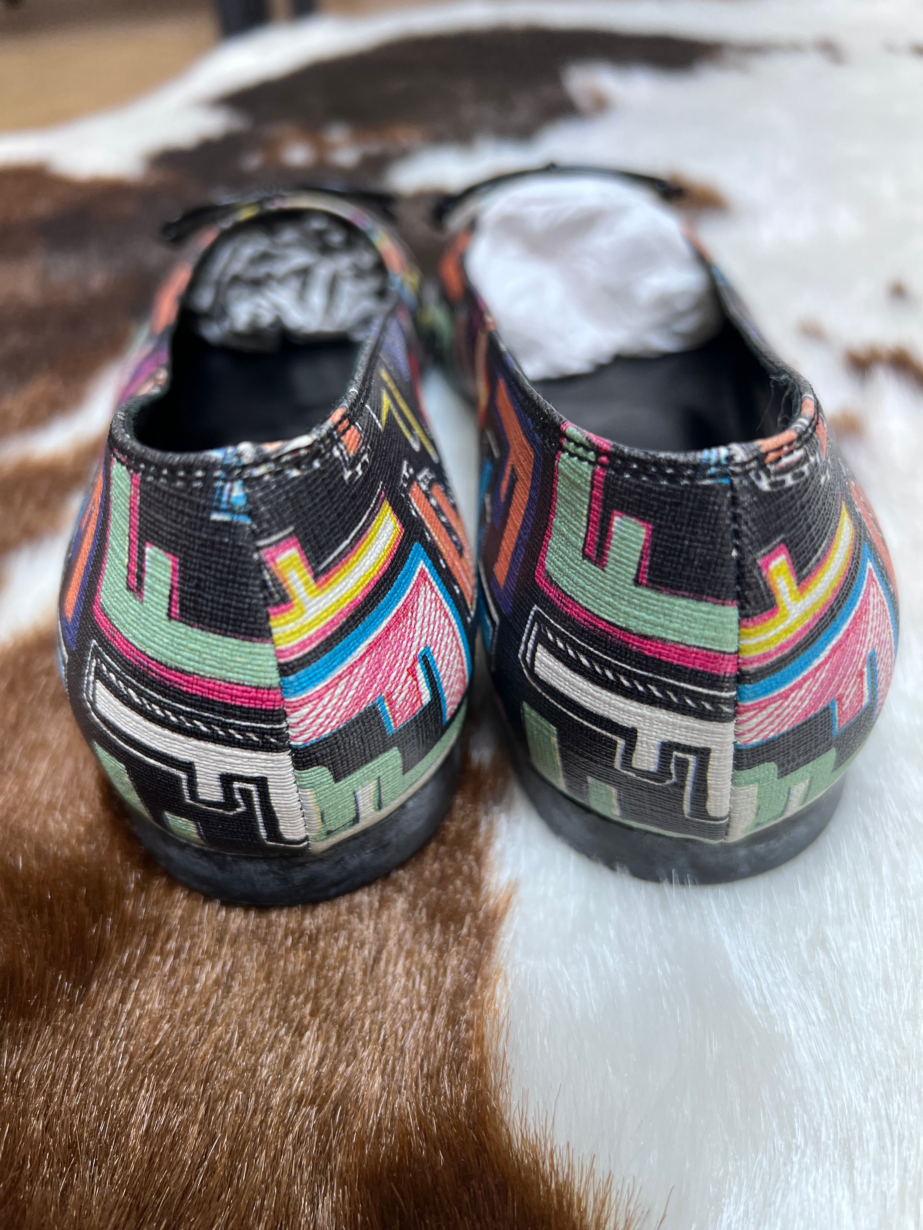 Fendi FF Monogram Multicolo Ballet Flats EU37.5