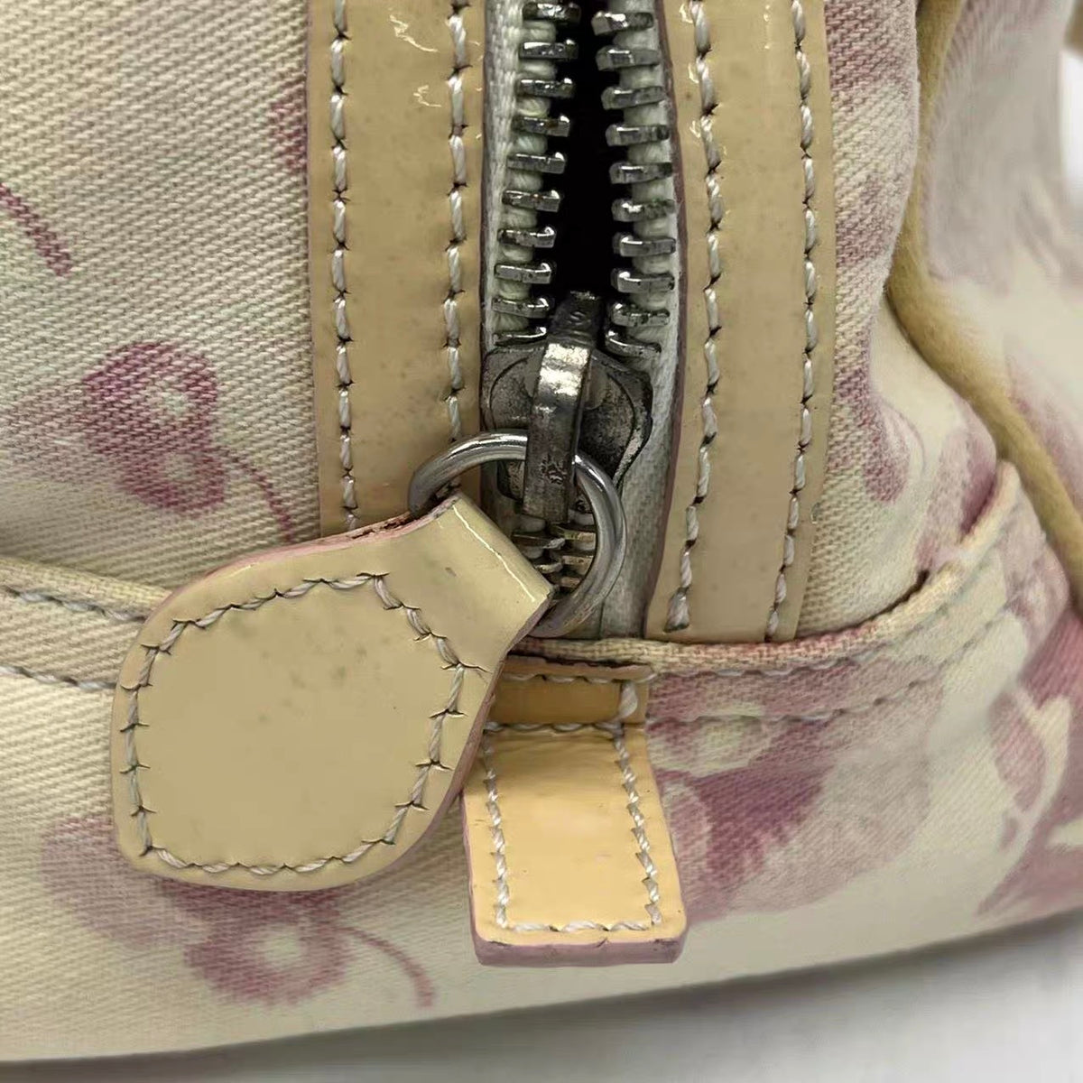 Dior Pink Monogram Boston Top Handle Bag
