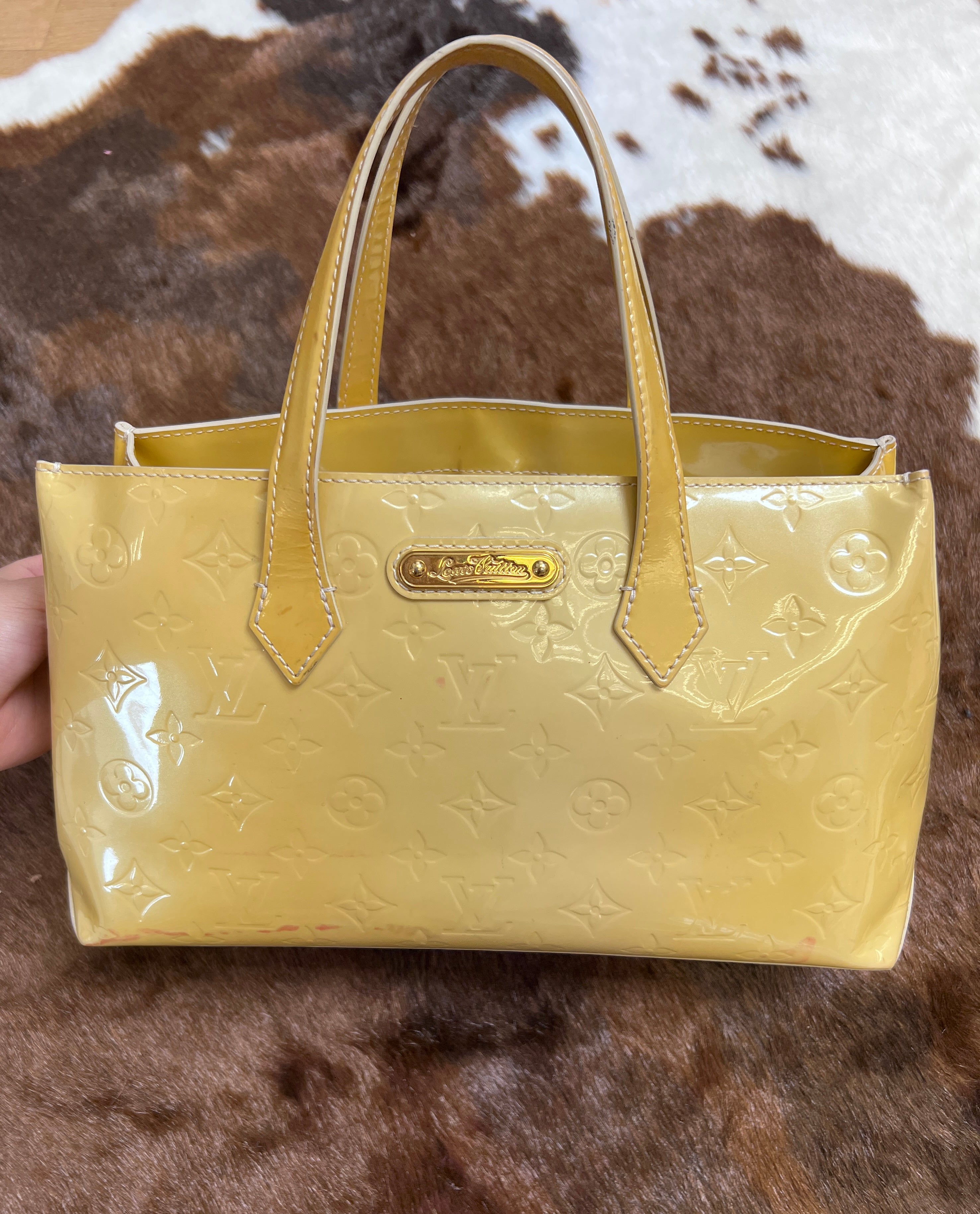 Louis Vuitton Vintage Vernis Wilshire PM Patent Leather Bag