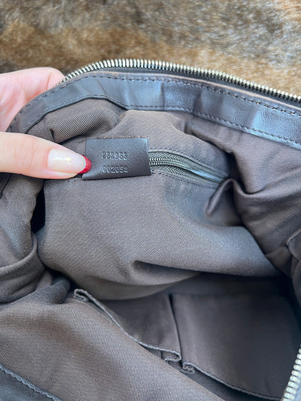 Gucci GG Canvas Crescent Hobo Bag
