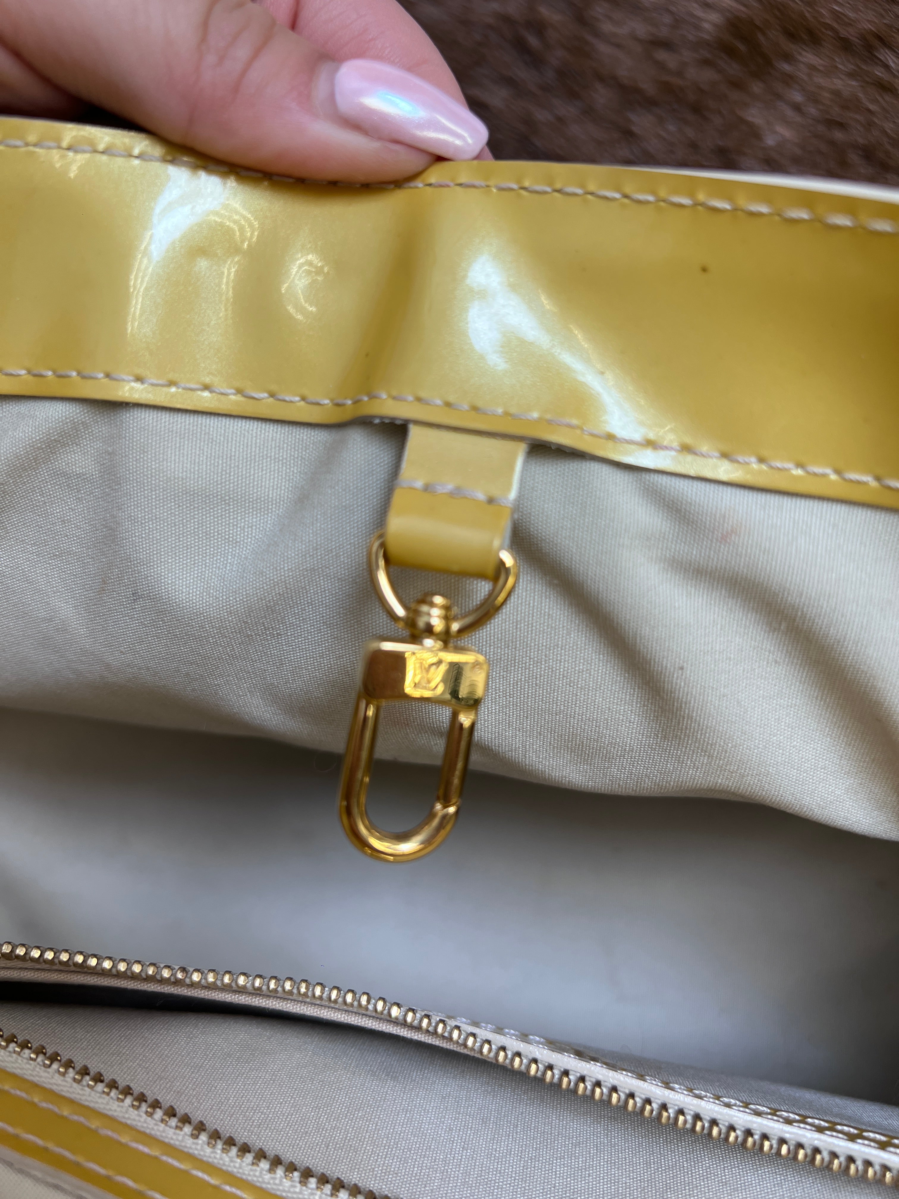 Louis Vuitton Vintage Vernis Wilshire PM Patent Leather Bag