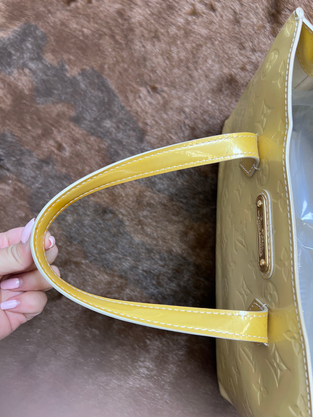 Louis Vuitton Vintage Vernis Wilshire PM Patent Leather Bag