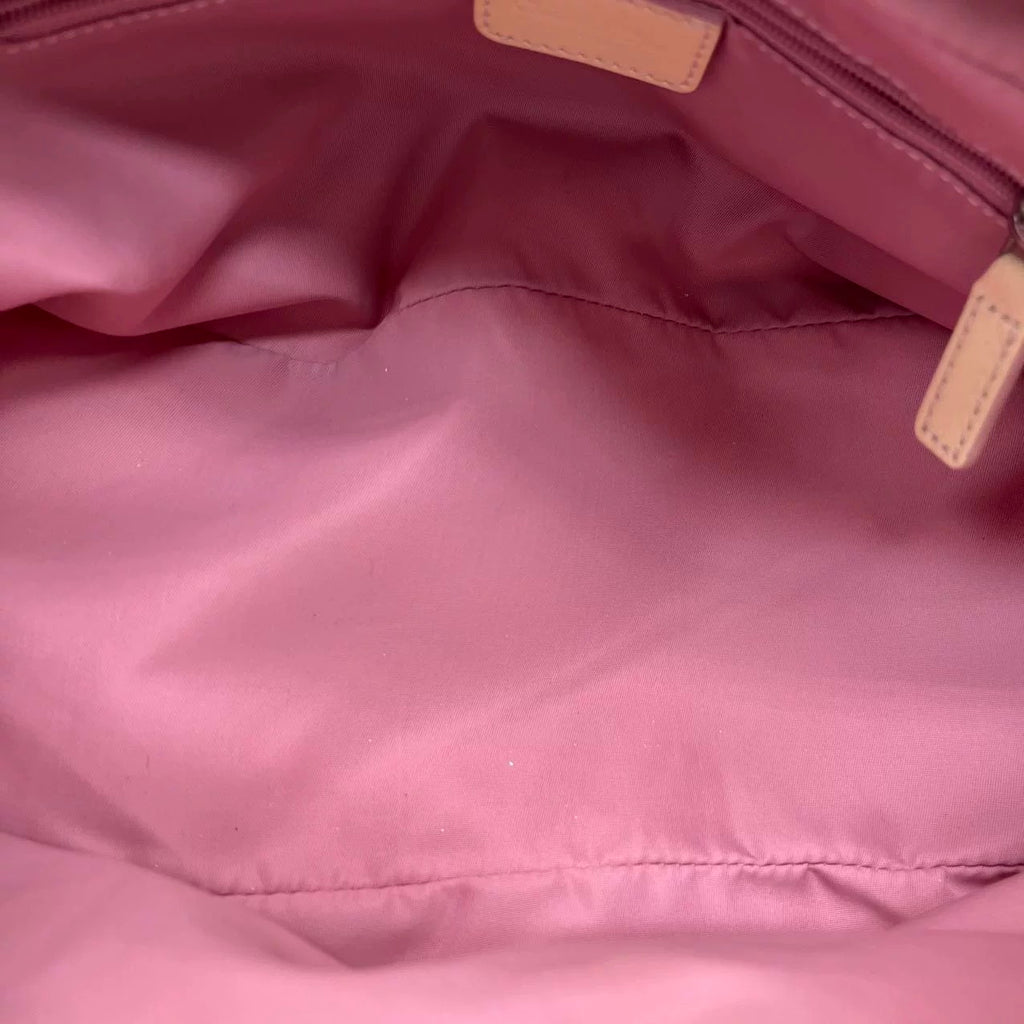 Dior Pink Monogram Boston Top Handle Bag