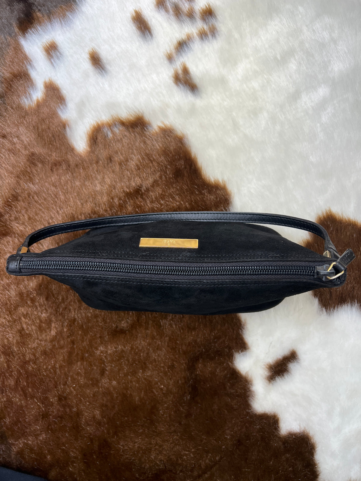 Gucci Suede Mini Shoulder Bag