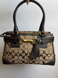 Coach Monogram Jacquard Bag