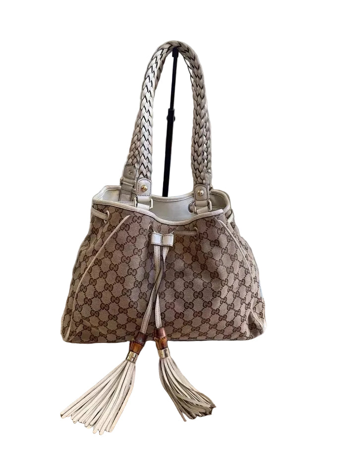 Gucci GG Canvas Peggy Tote Bag